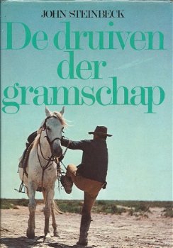 JOHN STEINBECK**DRUIVEN DER GRAMSCHAP**THE GRAPES OF WRATH**GROENE KARTONNEN HARDCOVER + DUSTJACKET - 1