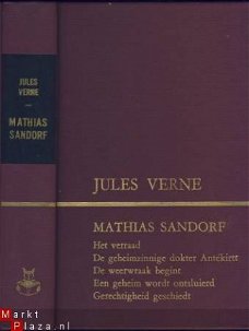 JULES VERNE**MATHIAS SANDORF**PURPEREN BAND+TEXT DUST-JACKET