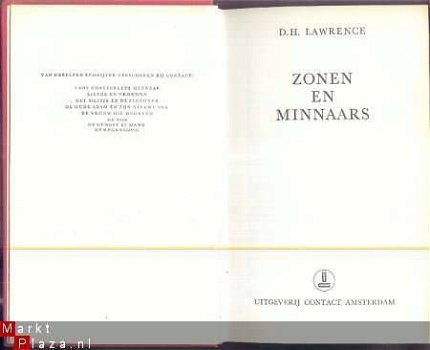 D. H. LAWRENCE**ZONEN EN MINNAARS**CONTACT AMSTERDA - 2