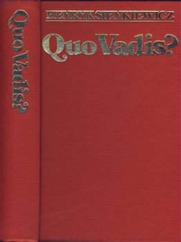 HENRYK SIENKIEWICZ**QUO VADIS**DEKA BOEKEN HARDCOVER - 3