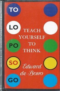 EDWARD DE BONO***TEACH YOURSELF TO THINK**HARDCOVERED INCORPORATED PENGUIN POCKET PAPERBACK - 1