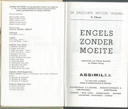 ASSIMIL**ENGELS ZONDER MOEITE**1977**A.CHEREL - 2