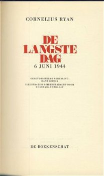 CORNELIUS RYAN**DE LANGSTE DAG**HANS EDINGA**DE BOEKENSCHAT. - 2