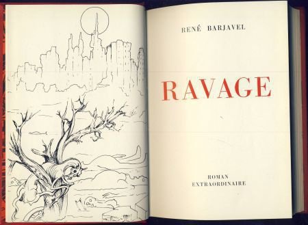 RENE BARJAVEL**RAVAGE**ROMAN EXTRAORDINAIRE*CLUB INT.LIVRE - 3