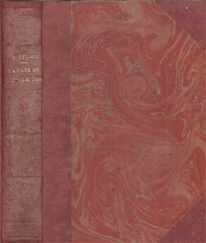 BEECHER STOWE**LA CASE DE L'ONCLE TOM**HARDCOVER BIBLIOTHEQUE VERTE**LIBRAIRIE HACHETTE** - 4