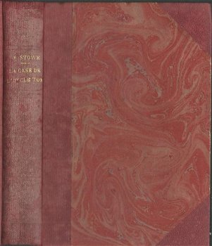 BEECHER STOWE**LA CASE DE L'ONCLE TOM**HARDCOVER BIBLIOTHEQUE VERTE**LIBRAIRIE HACHETTE** - 5