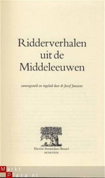 RIDDERVERHALEN UIT DE MIDDELEEUWEN**DR. JOZEF JANSSENS - 2