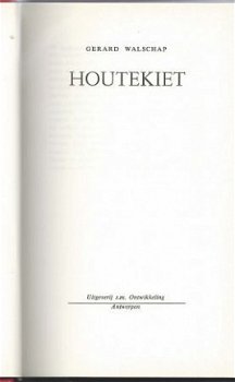 GERARD WALSCHAP**HOUTEKIET**RODE TEXTUUR LINNEN - 4