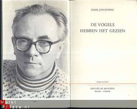 KAREL JONCKHEERE**DE VOGELS HEBBEN HET GEZIEN**DESCLEE-DEBRO - 1