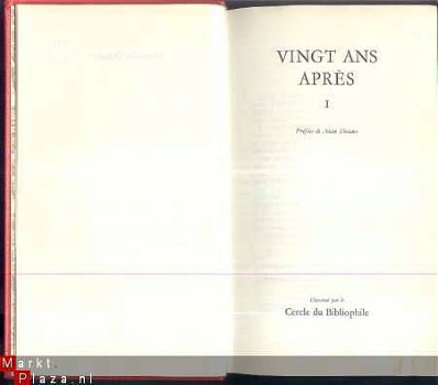 ALEXANDRE DUMAS**VINGT ANS APRES**CERCLE DU BIBLIOPHILE - 2