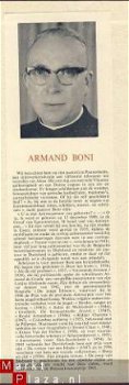 ARMAND BONI**DE PAAP VAN STABROEK**D.A.P. REINAERT** - 4