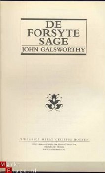 JOHN GALSWORTHY**DE FORSYTE SAGE*DE FORSYTE SAGA*C. BUDDINGH - 2