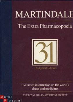 MARTINDALE**THE EXTRA PHARMACOPOEIA**1996**31 th EDITION - 1