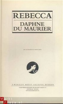 DAPHNE DU MAURIER**REBECCA**READERS DIGEST - 2