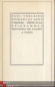 PAUL VERLAINE**ROMANCES SANS PAROLES**DEDICACES** EPIGRAMMES - 2