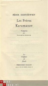 FEDOR DOSTOÏEWSKY**LES FRERES KARAMAZOV**FERNAN HAZAN** - 3