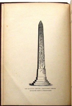 Cleopatra's Needle [c1877] Wilson Met Opdracht Auteur Egypte - 5