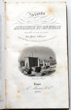 Voyages en Abyssinie et en Nubie 1840 Lebrun - Afrika - 3