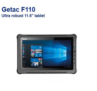 Fully Rugged Tablet Getac F110 G3 Basic USB BT WLAN hot-swap Win.10 Pro FE21YQKB1DXX - 1