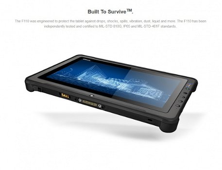 Fully Rugged Tablet Getac F110 G3 Premium Ethernet WLAN Gobi5000 GPS digitizer Win.7 FE21CCLB1HXB - 6