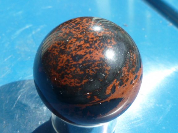 Bal / Bol Mahonieobsidiaan (02) - Afbeelding 2