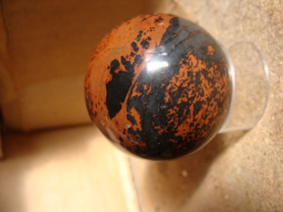 Bal / Bol Mahonieobsidiaan (02) - Afbeelding 5