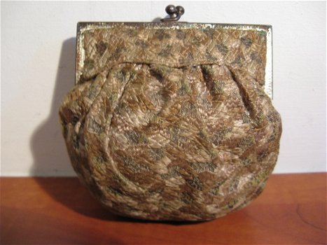 Mooi antiek frans handtasje uit de jaren 30... - 2