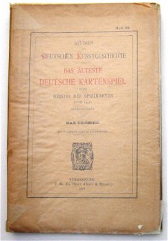 Das älteste Deutsche Kartenspiel 1905 Geisberg Kaartspel - 2