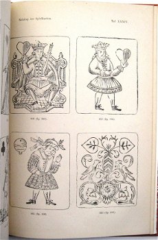 Katalog ... Kartenspiele und Spielkarten 1886 Met 40 platen - 5