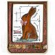 SALE TIM HOLTZ cling stempel Mini Blueprints 2 Bunny. - 3 - Thumbnail