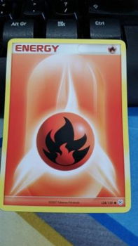 Fire Energy 124/130 Common Diamond & Pearl (Base Set) - 1