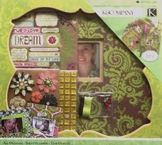 SALE NIEUW K&Company Amy Butler Lotus Petal Boxed Scrapbook Kit 12 inch