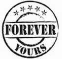 SALE NIEUW cling stempel Sentiments Tag Forever Yours van Stampinback - 1