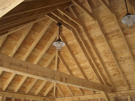 Verkoop van een groot assortiment houten vloeren, wandbekleding en dakbeschot van verschillende hout - 3