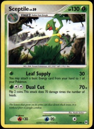 Sceptile 31/99 Rare Platinum Arceus - nr. 1