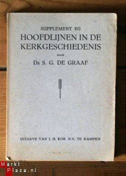 Ds. S. G. de Graaf - Supplement bij Hoofdlijnen in de Kerkge - 1