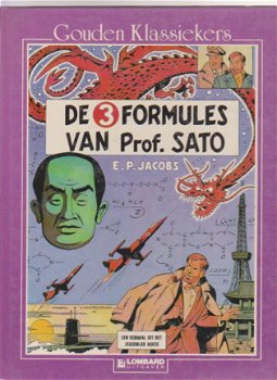 Gouden Klassiekers Blake en Mortimer de 3 formules van prof. Sato hardcover - 1