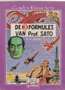 Gouden Klassiekers Blake en Mortimer de 3 formules van prof. Sato hardcover