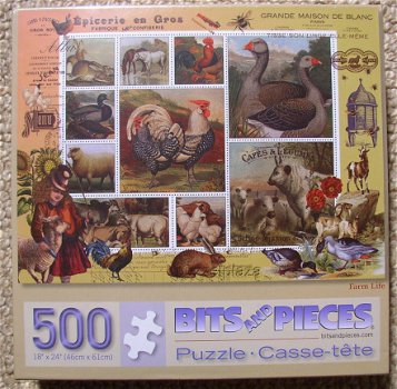 Bits and Pieces - Farm Life - 500 Stukjes Nieuw - 2