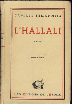 CAMILLE LEMONNIER**L' HALLALI**LES EDITIONS DE L'ETOILE** - 1