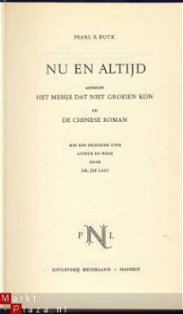 PEARL S. BUCK**NU EN ALTIJD**DR. JEF LAST**PANTHEON* - 1