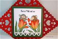 SALE GROTE RETIRED houten stempel I Give You My Heart van House Mouse - 6 - Thumbnail