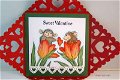 SALE GROTE RETIRED houten stempel I Give You My Heart van House Mouse. - 6 - Thumbnail