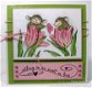 SALE GROTE RETIRED houten stempel I Give You My Heart van House Mouse. - 7 - Thumbnail
