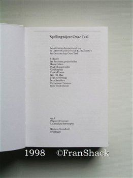 [1998] Spellingswijzer Onze Taal, Teleac/NOT. - 3