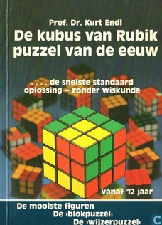 De kubus van Rubik puzzel van de eeuw gereserveerd