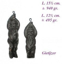 === 2 Gewichten = Schwarzwälder = gietijzer === 31622