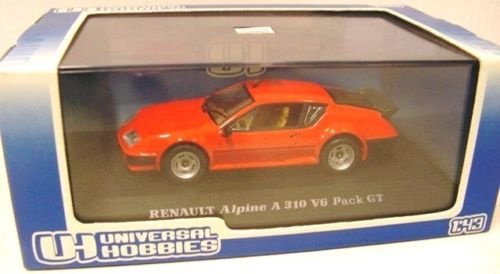 1:43 UH Renault Alpine A310 V6 GT pack rood Eagle - Universal Hobbies - 0