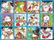Bits and Pieces - Merry Snowman Quilt - 1000 Stukjes Nieuw - 1 - Thumbnail