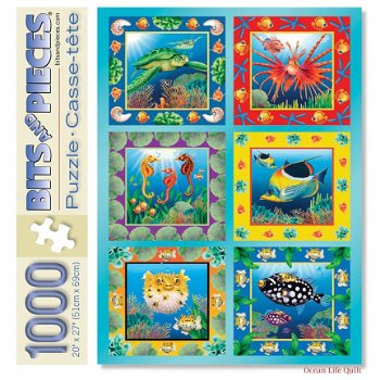 Bits and Pieces - Ocean Life - 1000 Stukjes Nieuw - 2